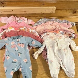 Assorted of Newborn Sleepers Multi Brands